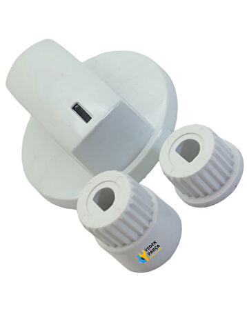 Dominox Uyumlu Düğme 4 lü Takımı Ankastre Set Üstü Ocak Düğmesi