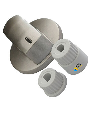 Lüx Düğme 4 lü Takımı Ankastre Set Üstü Ocak Düğmesi