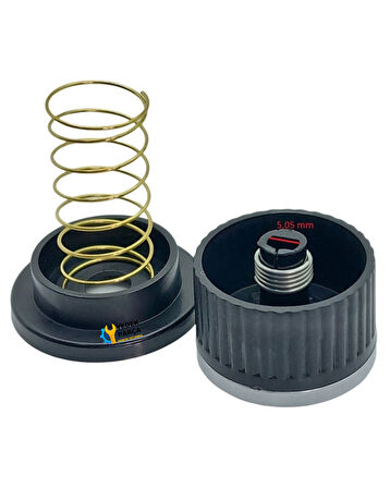 Vestel Uyumlu Düğme 4 lü Takımı Ankastre Set Üstü Ocak Düğmesi - Siyah (YAYLI) Görselle Eşleştiriniz