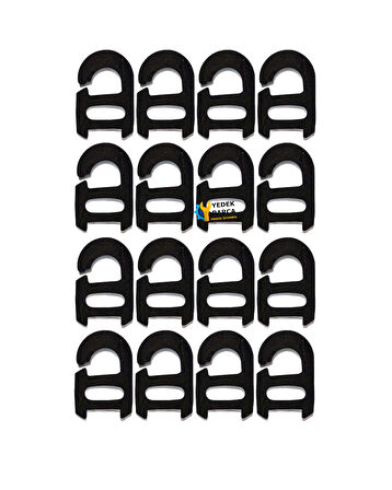 Franke Uyumlu Set Üstü Ocak Ankastre Izgara Silikon Tampon Lastiği 16 Adet