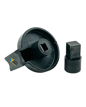 Beko Uyumlu BOMD D 7520 DWI Gazlı Ocak Düğmesi Takımı – 4’lü Siyah