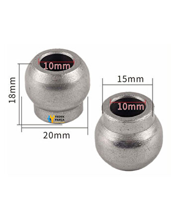 Vantilatör Burç 10 mm Çap Tırnaklı