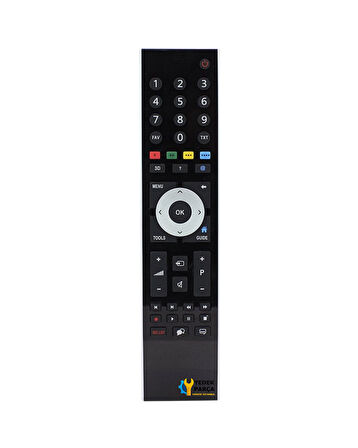 Beko Uyumlu B47LEP6B 3D-LED TV Kumanda