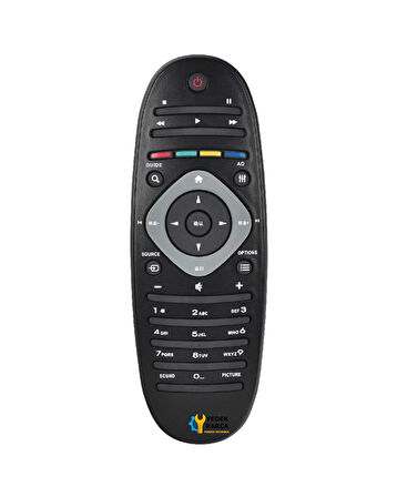 Philips Uyumlu 40PFL6606H/12 Smart LED TV Kumandası RM-D1070