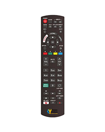 Panasonic Uyumlu RM-L1378 Netflix Tuşlu Lcd Led TV Kumanda