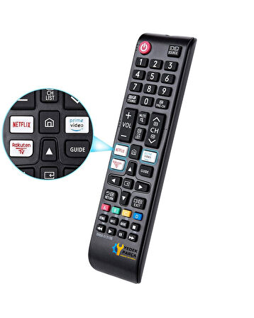 Samsung Uyumlu BN59-01315D Netflix Prime Video Smart Led TV Kumandası