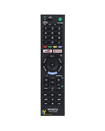 Sony Uyumlu 3D LED TV Kumanda NETFLIX YouTube Tuşlu RM-L1370