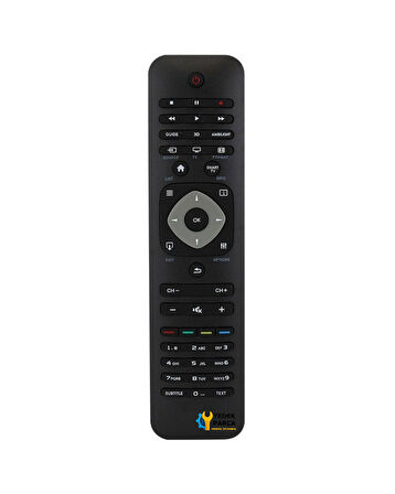 Philips Uyumlu 55PFL6007K/12 Smart LED TV Kumanda