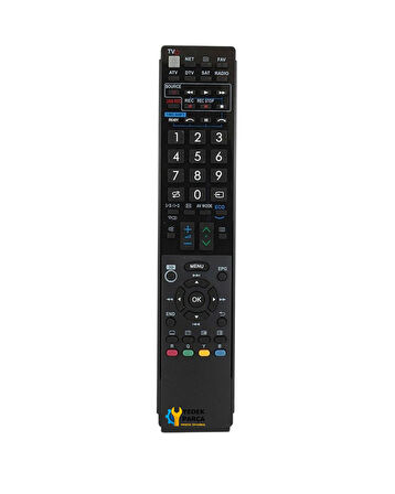 Sharp RM-L1026 Universal Lcd-Led Tv Kumandası
