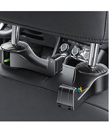 Araç Arka Koltuk Kafalığı Telefon Tutucu - Koltuk Arkası Telefon Tutucu Çocuk Telefon Tutucu Askılık