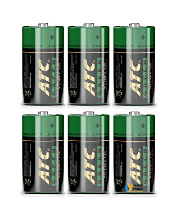 Atc Orta (C Boy) Pil 6lı