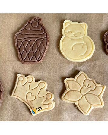 Gıda Uyumlu Özel Tasarım Kurabiye Kalıbı ve Şekillendirici - KRB0011