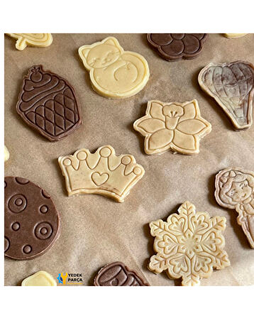 Gıda Uyumlu Özel Tasarım Kurabiye Kalıbı ve Şekillendirici - KRB0052