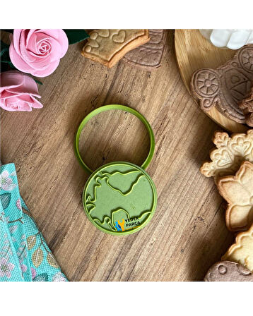 Gıda Uyumlu Özel Tasarım Kurabiye Kalıbı ve Şekillendirici - KRB0081