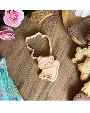 Gıda Uyumlu Özel Tasarım Kurabiye Kalıbı ve Şekillendirici - KRB0084