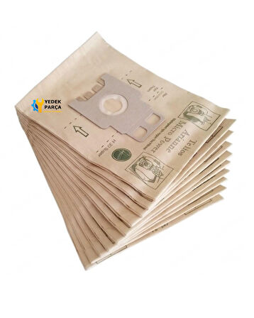 Hoover Uyumlu TS 1625 Süpürge Kağıt Toz Torbası 10 Adet