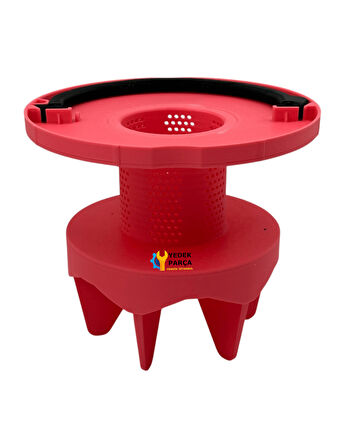 Rowenta Uyumlu RO 7283 X-Trem Power Cyclonic Süpürge Toz Haznesi Seperatörü Kırmızı