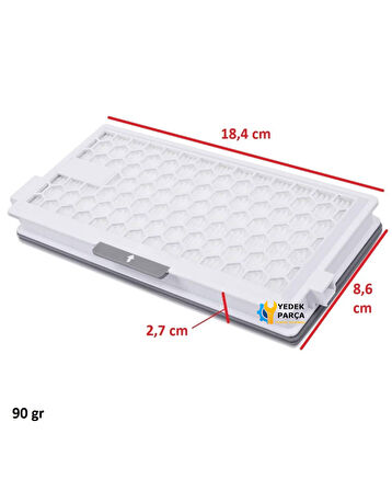 Miele Uyumlu Complete C3 Boost Ecoline Süpürge Hepa Filtre (2)