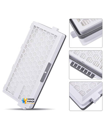 Miele Uyumlu Complete C3 Boost Ecoline Süpürge Hepa Filtre (2)