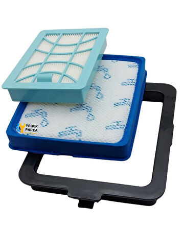 Philips Uyumlu FC9749/07 Powerpro Max Süpürge Hazne Süngeri ve Çerçevesi