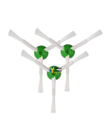 iRobot Uyumlu Roombaa e Serisi Yan Fırça 3'lü Paket