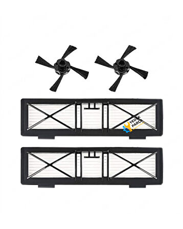 Neato Uyumlu Botvac D75 Yan Fırçası ve Hepa Filtresi