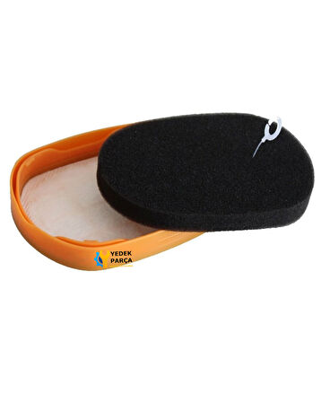 Philips Uyumlu CP0663 Süpürge Hazne Filtresi Turuncu