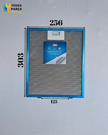 Beko: P27RAV | 256x303 mm | Aspiratör & Davlumbaz Tel Yağ Filtresi | Model: 129730001 | 25,6x30,3 cm