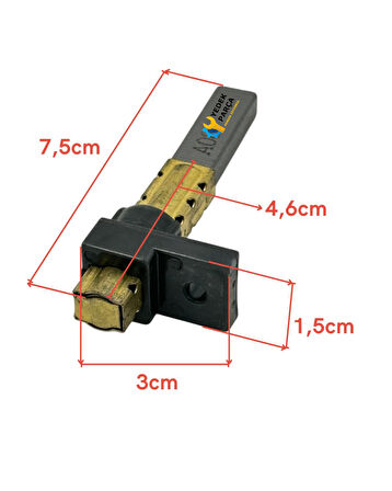 Karcher Uyumlu 2501 Süpürge Motor Kömürü (Ölçüleri Kontrol Ediniz)