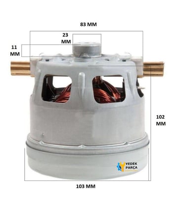 Siemens Uyumlu Dynapower XXL Süpürge Motoru 1600W HT180