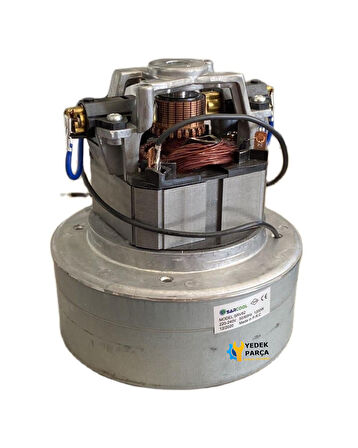 Nilfisk Uyumlu GD 930 Elektrikli Süpürge Motoru Çift Fan