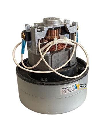 Nilfisk Uyumlu GD 930 Süpürge Motoru Çift Fan