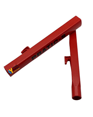 Fantom Uyumlu P 1300 Pratik XL Dik Süpürge Borusu Takımı - Kırmızı