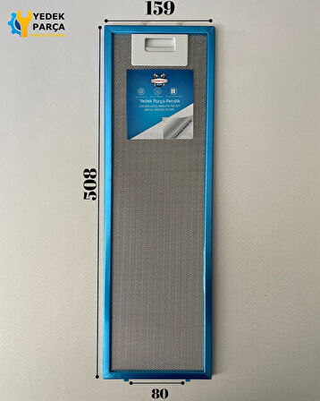 AEG: 94212082000 | 159x508 mm | Aspiratör & Davlumbaz Tel Yağ Filtresi | Model: 4055344149 - 50263849007 | 15,9x50,8 cm