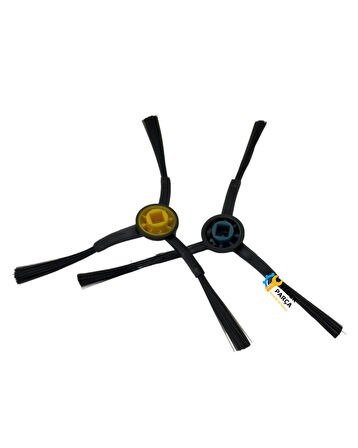 Fakir Uyumlu Robert RS 780 Robot Süpürge Yan Fırçası Takım