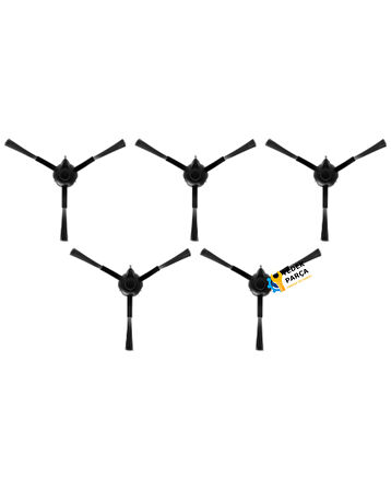 Grundig Uyumlu VCR 6230 Robot Süpürge Yan Fırçası 5 Adet