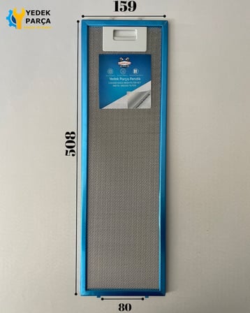 AEG: 94212067900 | 159x508 mm | Aspiratör & Davlumbaz Tel Yağ Filtresi | Model: 4055344149 - 50263849007 | 15,9x50,8 cm