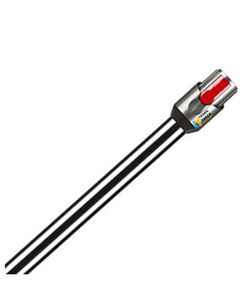 Dyson Uyumlu V12 Detect Dik Süpürge Borusu Siyah - Alüminyum