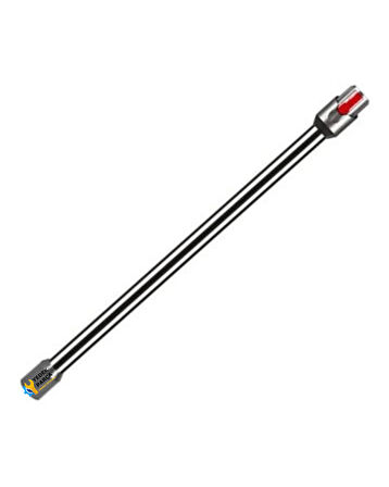 Dyson Uyumlu V12 Detect Dik Süpürge Borusu Siyah - Alüminyum