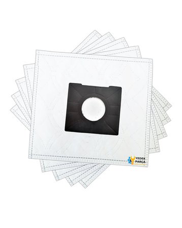 Homend Uyumlu Powerpull 1207 Süpürge Toz Torbası 10 Adet
