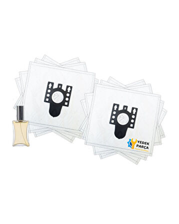 Miele Uyumlu Smaragd Süpürge Toz Torbası 10 Adet Hediyeli