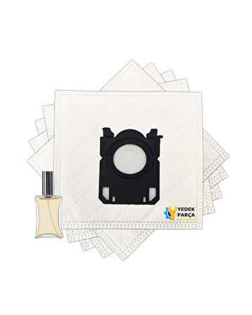 Philips Uyumlu S-Bag Elektrikli Süpürge Toz Torbası 5 Adet Hediyeli