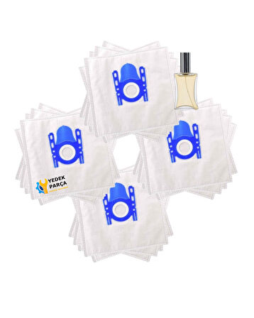 Bosch Uyumlu BGN2A111 GL-20 Elektrikli Süpürge Toz Torbası 20 Adet Hediyeli