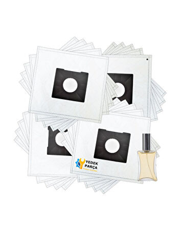 Beko Uyumlu BKS 9525 Elektrikli Süpürge Toz Torbası 20 Adet Hediyeli