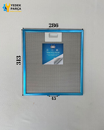 Neff: D89E23N0 | 285x315 mm | Aspiratör & Davlumbaz Tel Yağ Filtresi | Model: 00672373 | 28,5x31,5 cm