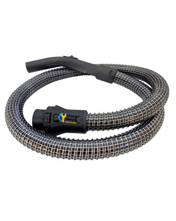 Bosch Uyumlu BSG8PRO1 Süpürge Çelik Telli Hortumu Başlığı Borusu