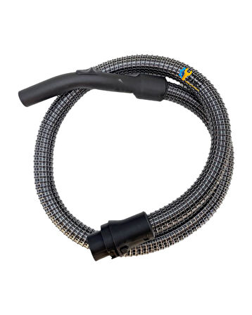 Bosch Uyumlu BSG8PRO1 Süpürge Çelik Telli Hortumu Başlığı Borusu