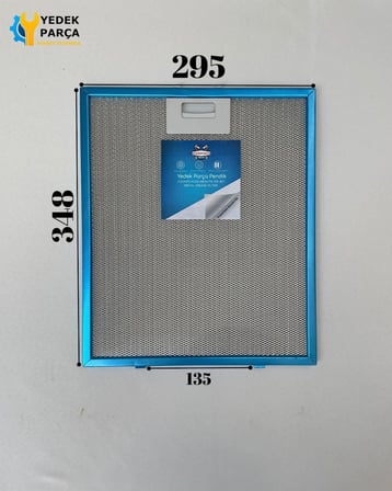 Junker & Ruh: JD66GW52 | 295x350 mm | Aspiratör & Davlumbaz Tel Yağ Filtresi | Model: 00703537 | 29,5x35 cm