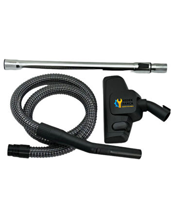 Karcher Uyumlu T 15/1 Süpürge Çelik Telli Hortumu Seti