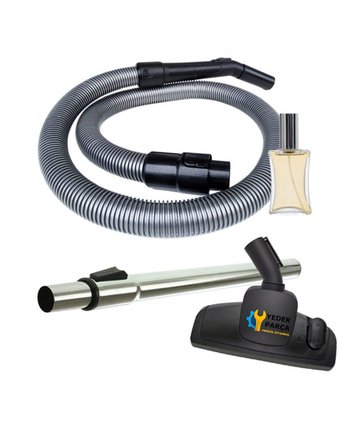 Philips Uyumlu FC 8632 PowerPro Active Süpürge Hortumu Başlık Pls Boru Hediyeli
